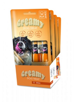 CREAMY KÖPEK ÖDÜLÜ TAVUKLU 4X15GR CREAMY KÖPEK ÖDÜLÜ TAVUKLU 4X15GR