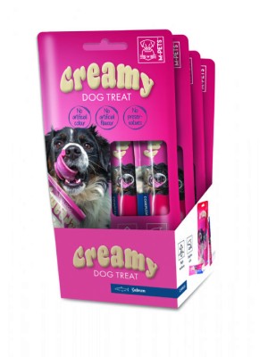 CREAMY KÖPEK ÖDÜLÜ SOMON BALIKLI 4X15GR CREAMY KÖPEK ÖDÜLÜ SOMON BALIKLI 4X15GR