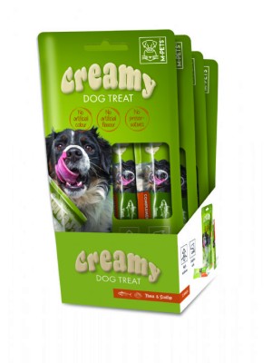 CREAMY KÖPEK ÖDÜLÜ TON BALIKLI DENİZ TARAKLI 4X15GR