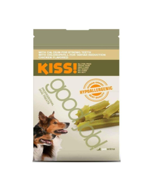 KISS CHICKEN MINT DOG DENTAL 100 GR