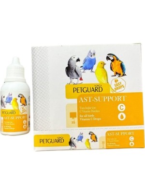 PETGUARD KUŞ VİT AST- SUPPORT 30ML PETGUARD KUŞ VİT AST- SUPPORT 30ML