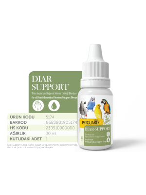 PETGUARD KUŞ VİT DIAR- SUPPORT 30ML