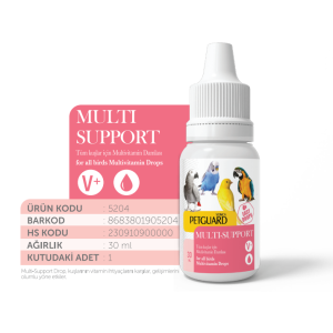 PETGUARD KUŞ VİT MULTİ- SUPPORT 30ML
